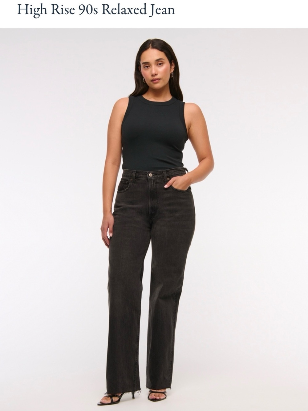 Abercrombie & Fitch EXTRA SHORT 90’s Relaxed Jeans